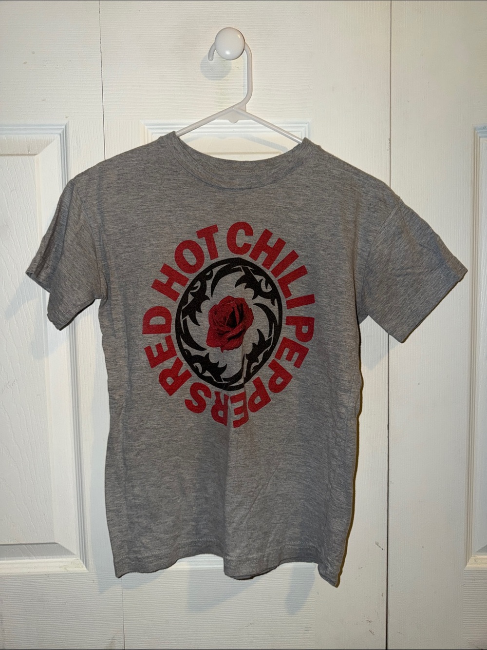 Red Gray Graphic Tee